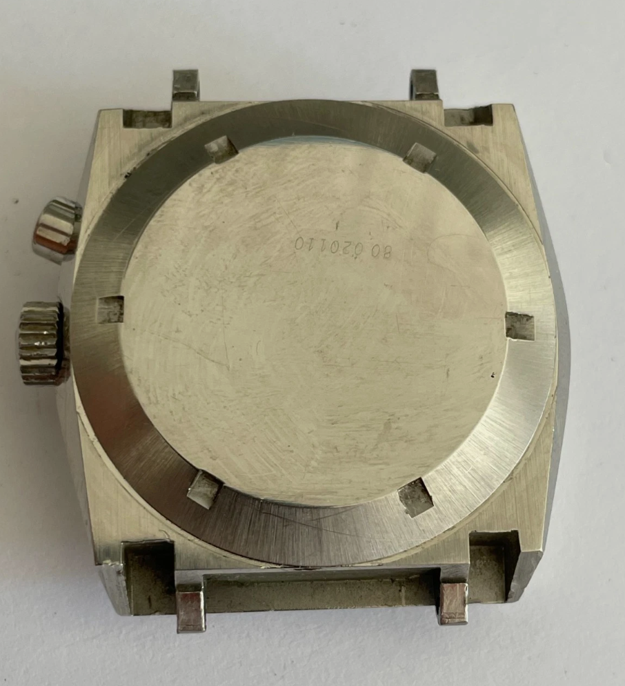 Aquastar / Lemania 9854 Regatta Case and Bracelet NOS