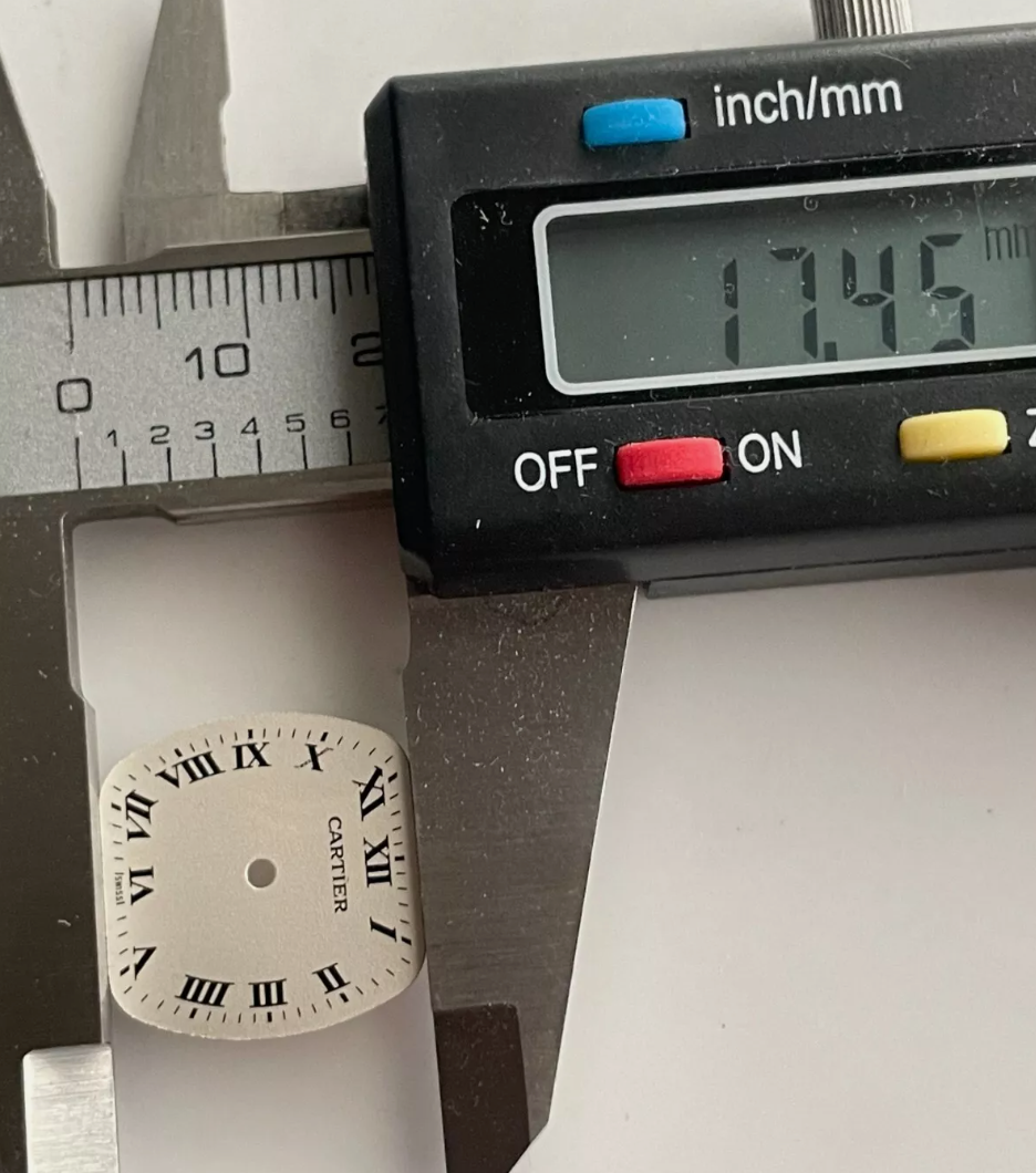 Cartier Tortue Dial 17.75 x 17.45mm