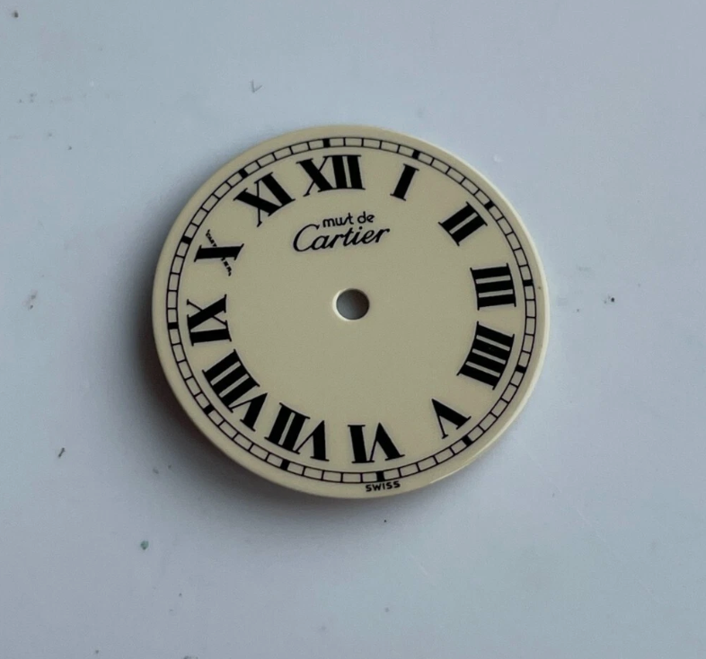 Must de Cartier Dial ø 19.5mm NOS