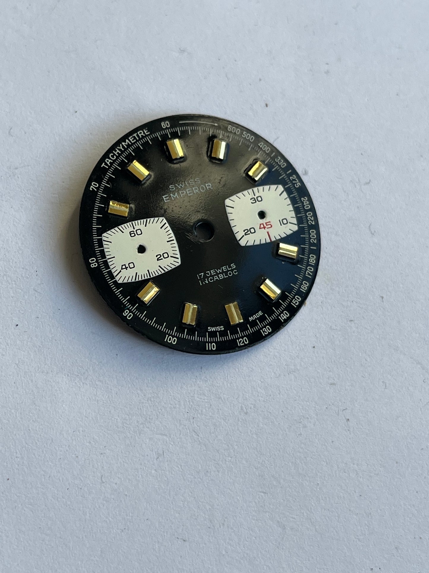 Swiss Emperor Valjoux 7733 Dial