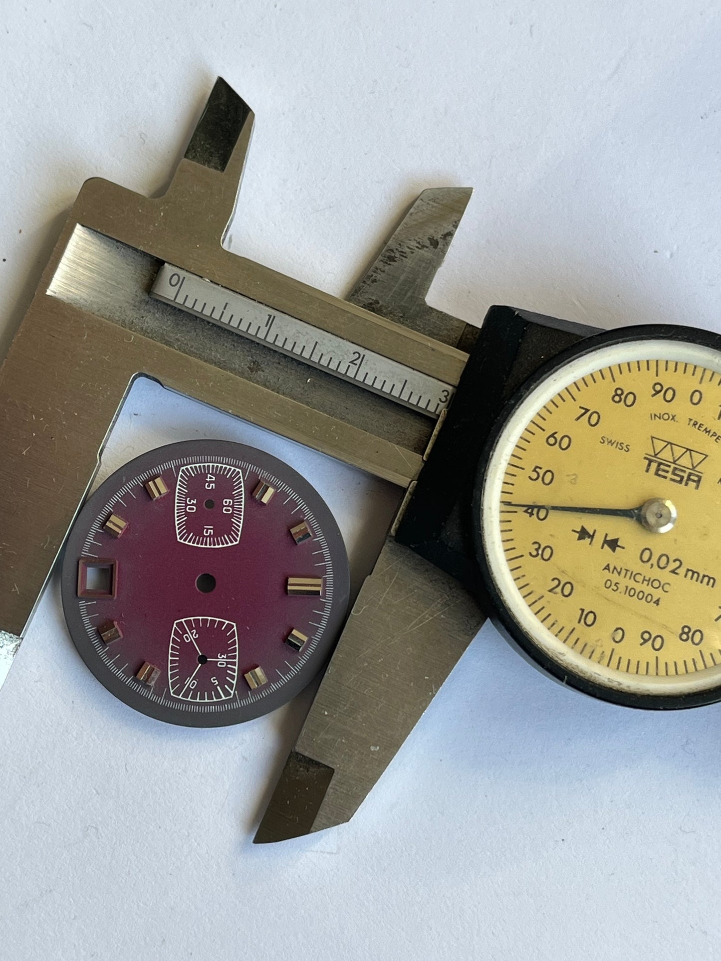 Valjoux 7734 Chronograph Dial