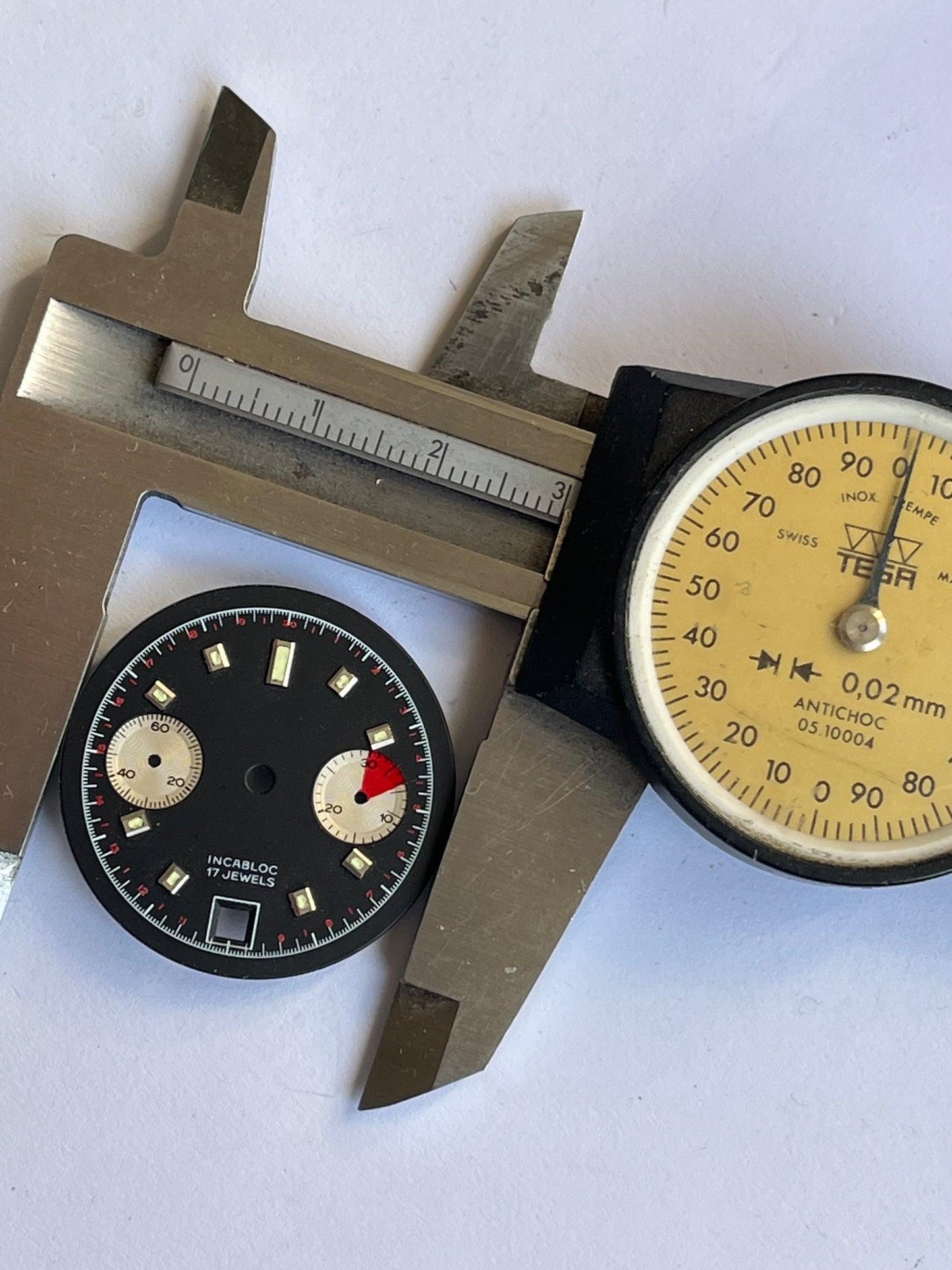 Valjoux 7734 Chronograph Dial