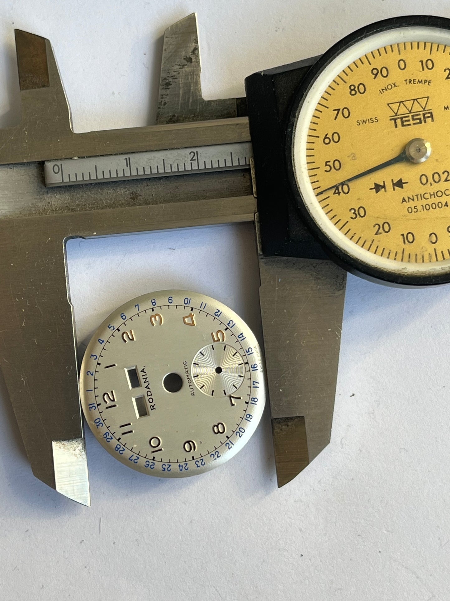 Rodania Triple Date Automatic Dial ø 27.4mm