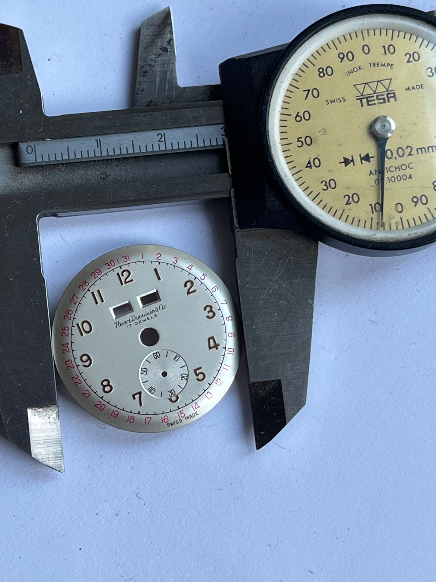 Henri Duvoisin Venus 204 Dial