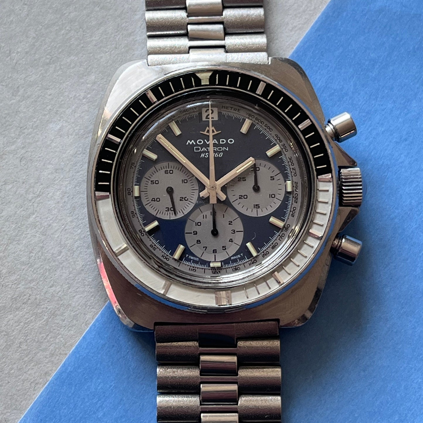 Movado Datron HS 360 Super Sub Sea Chronograph