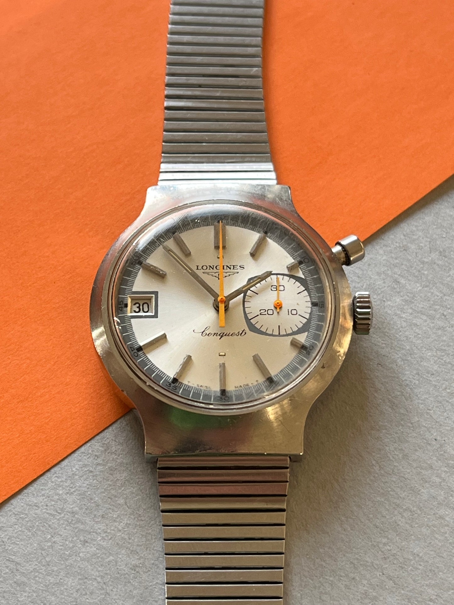 Longines Conquest Olympic Munich Chronograph