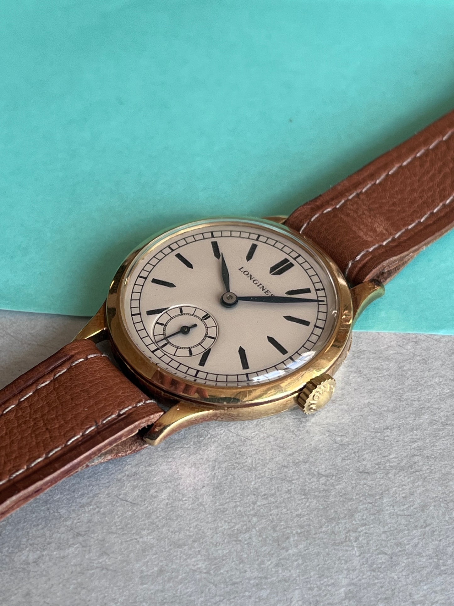 Longines 1940s Gold Watch 18k