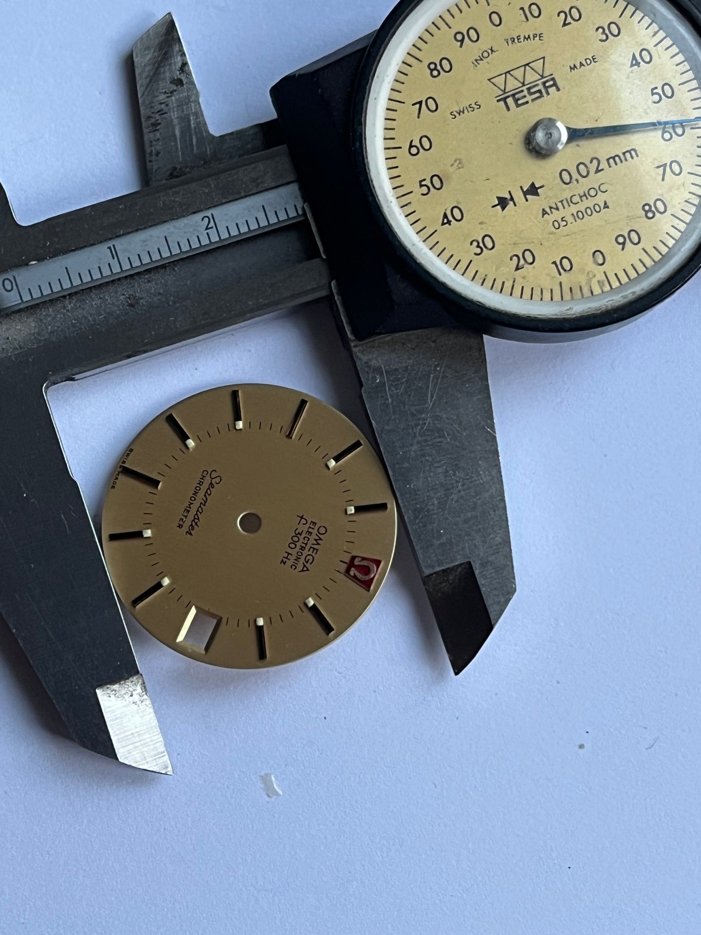 Omega Seamaster f300 HZ Chronometer Dial