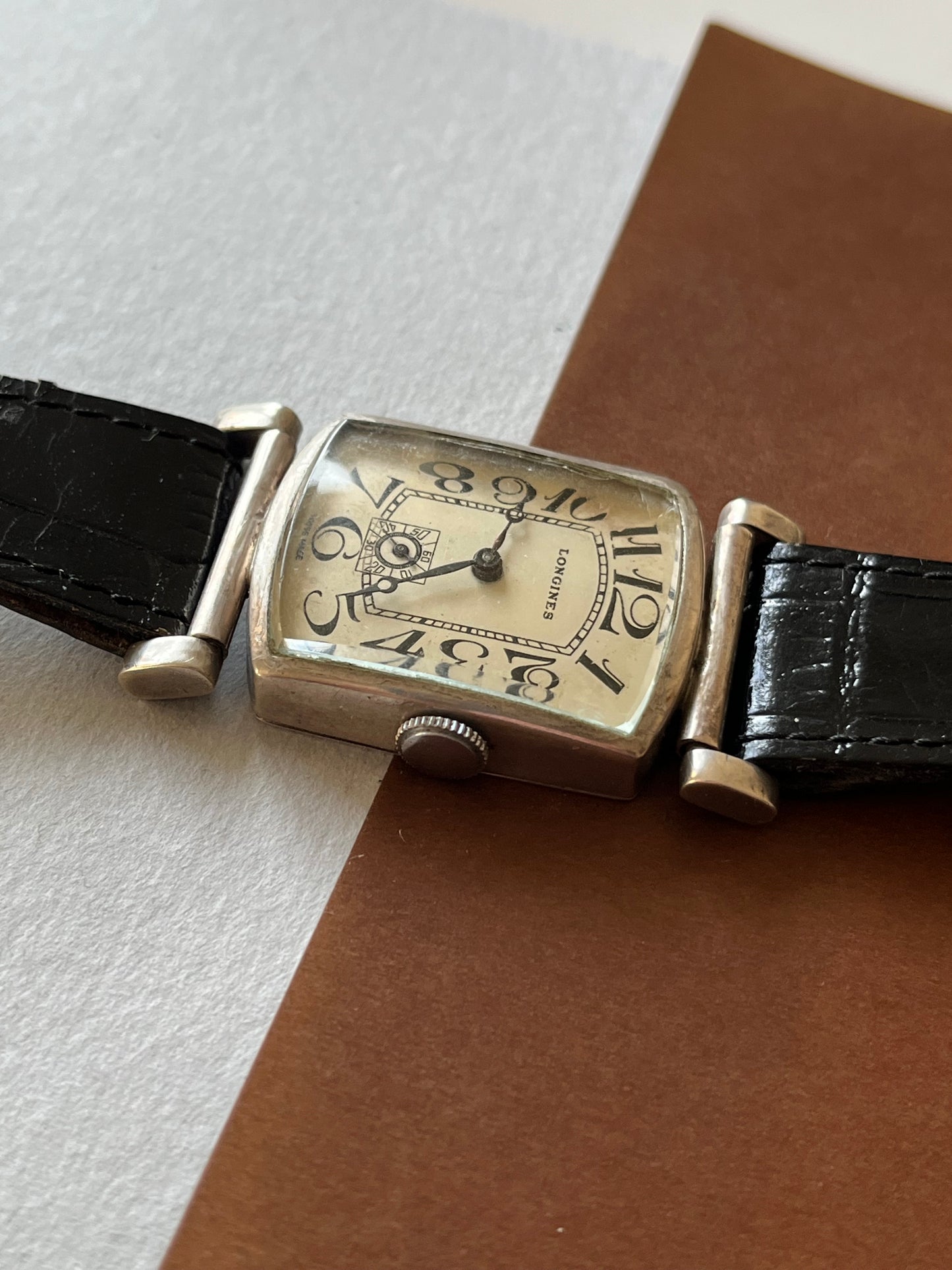 Longines Art Deco from 1932 (with Extract of Archive)