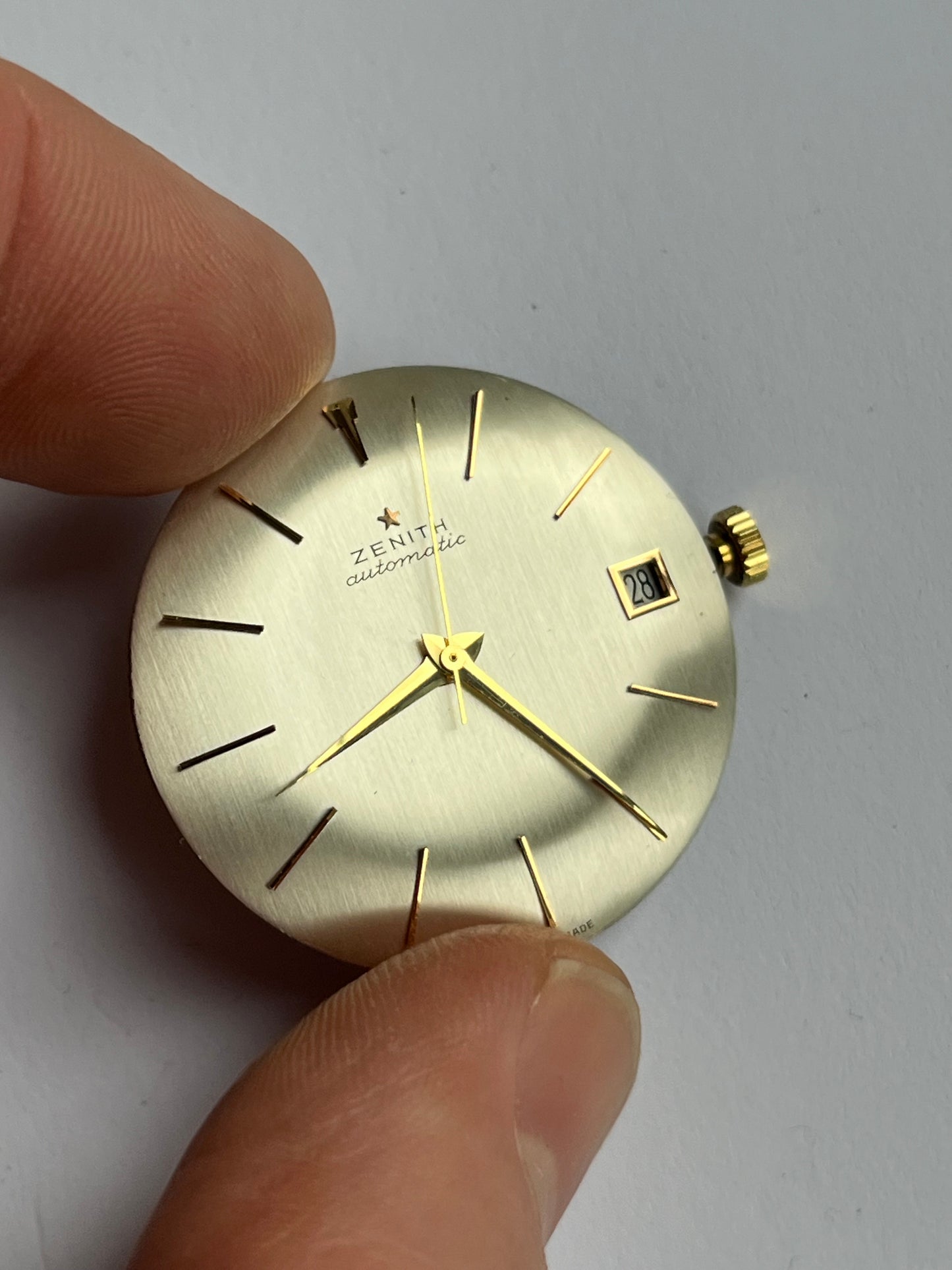 Zenith 2542 PC Movement & Dial