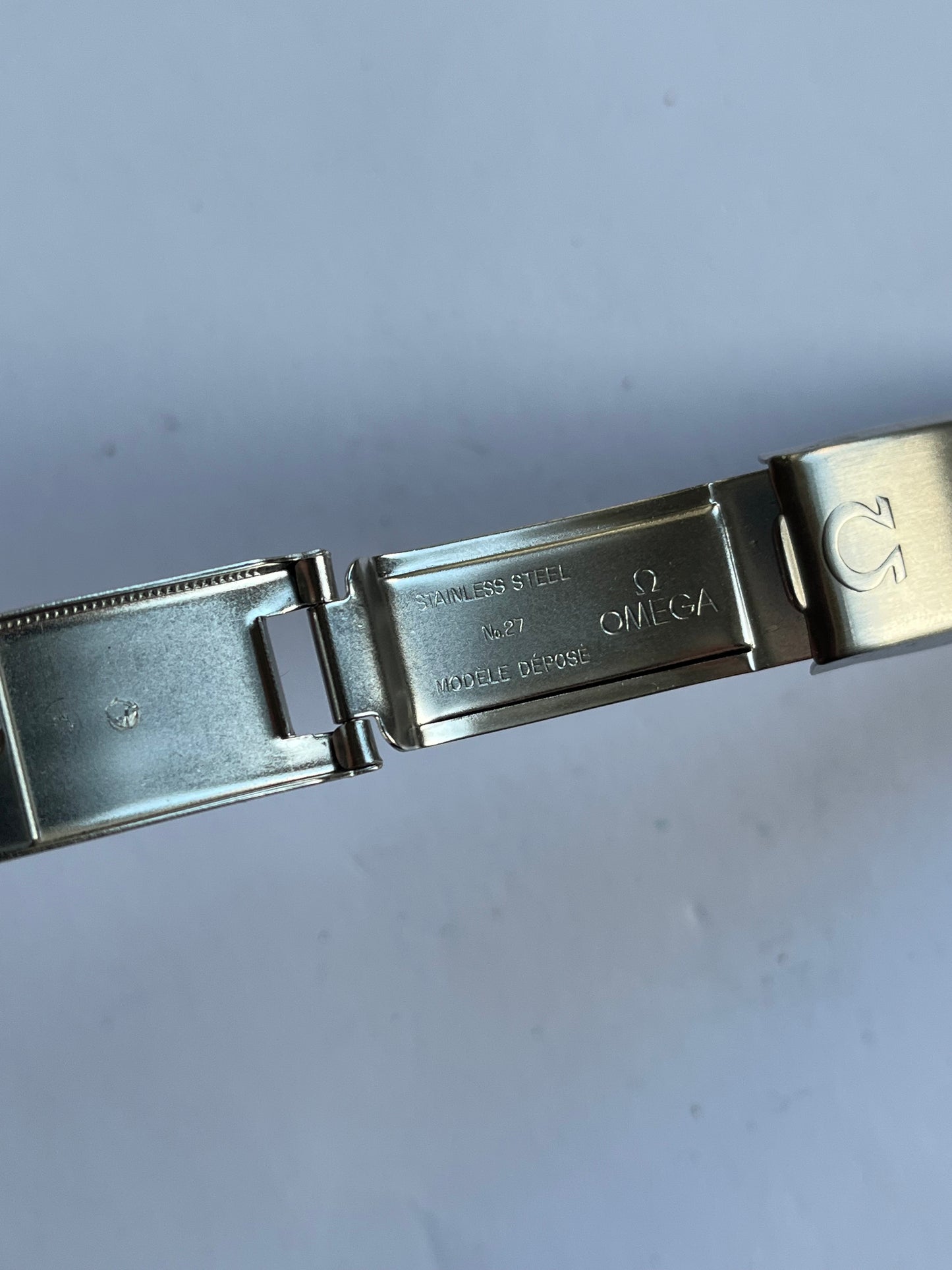 Omega Leather Strap 18mm with Clasp N°27