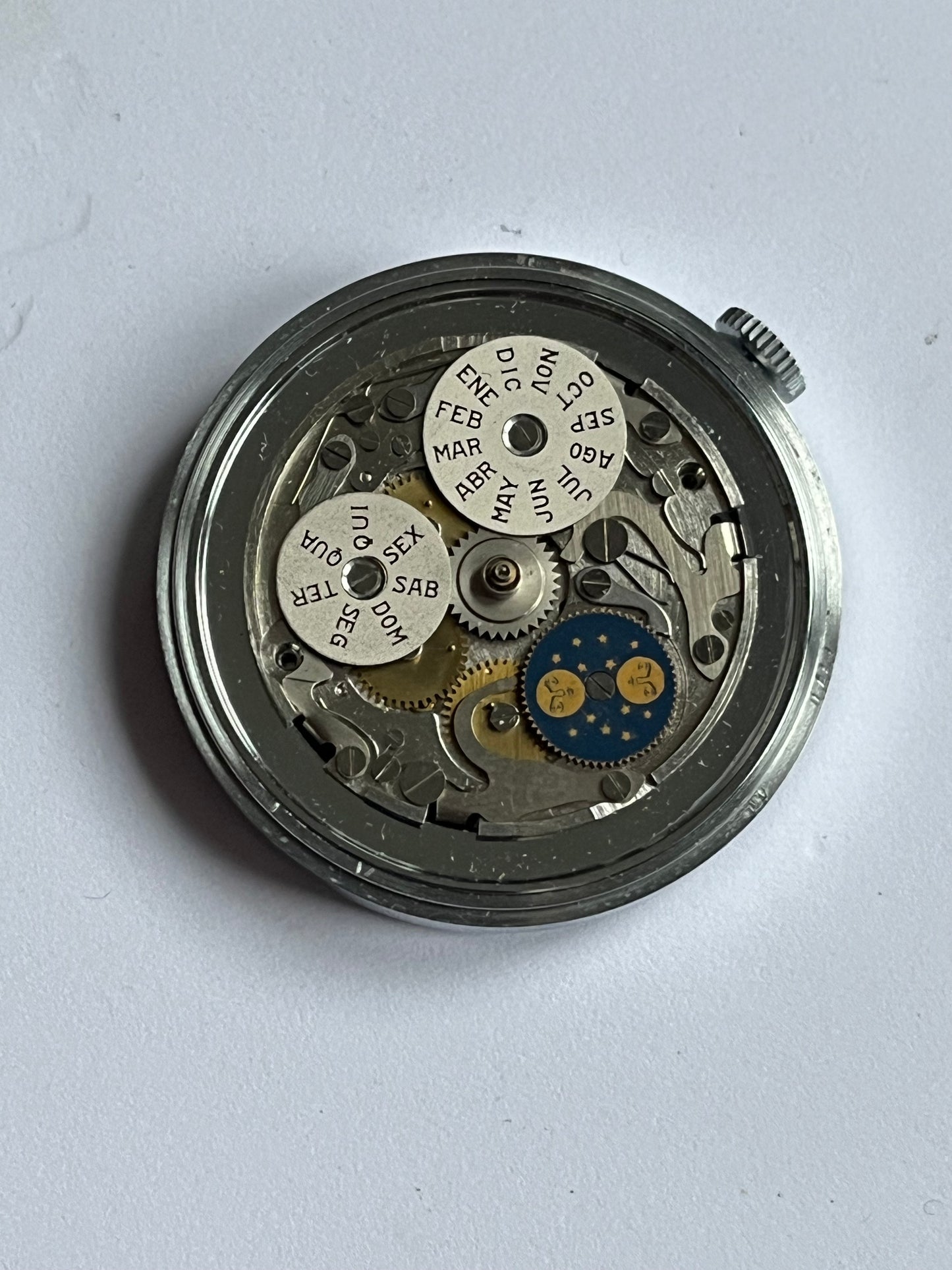 Trematic Felsa 693 Bidynator Triple Date Moonphase Movement