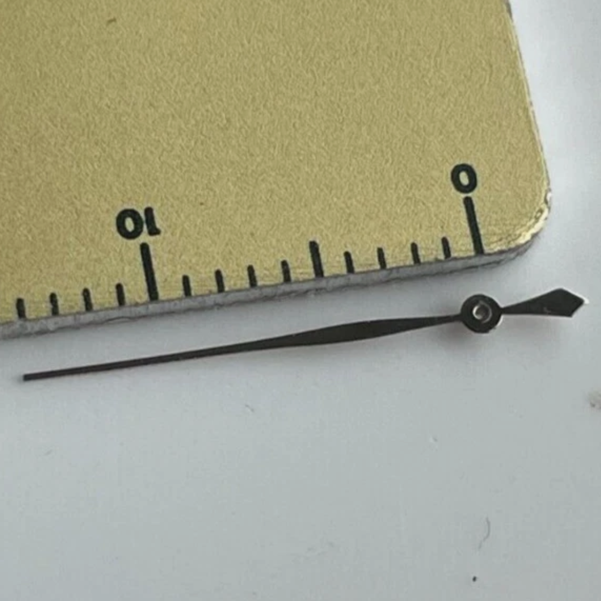 NOS Chronograph Sweep Hand Silver