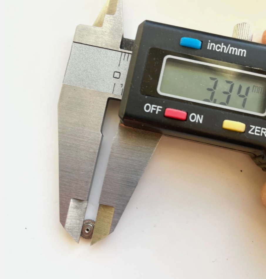 NOS "Patent Brevet" Crown Steel ø 5.55mm