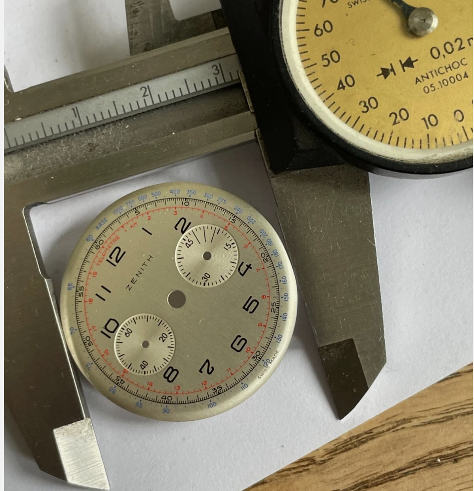 Zenith 143-6 (EP40) Chronograph Dial