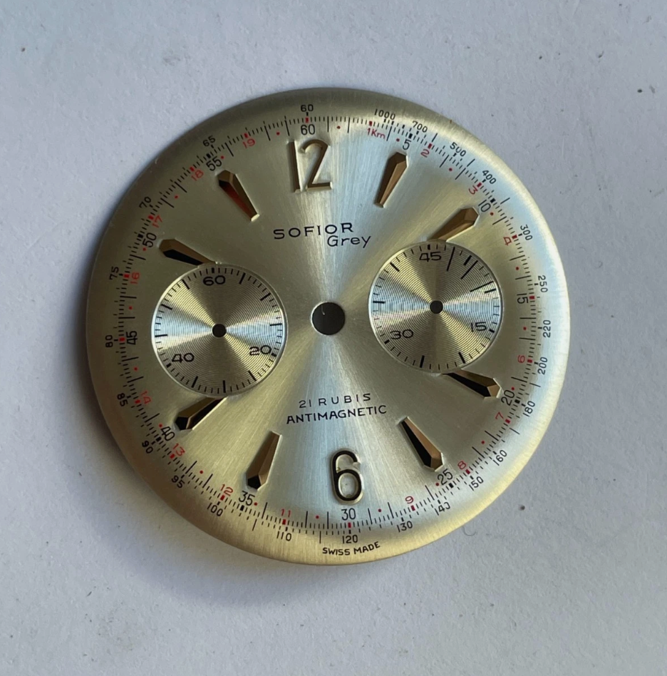 Sofior Grey Valjoux 23 Dial