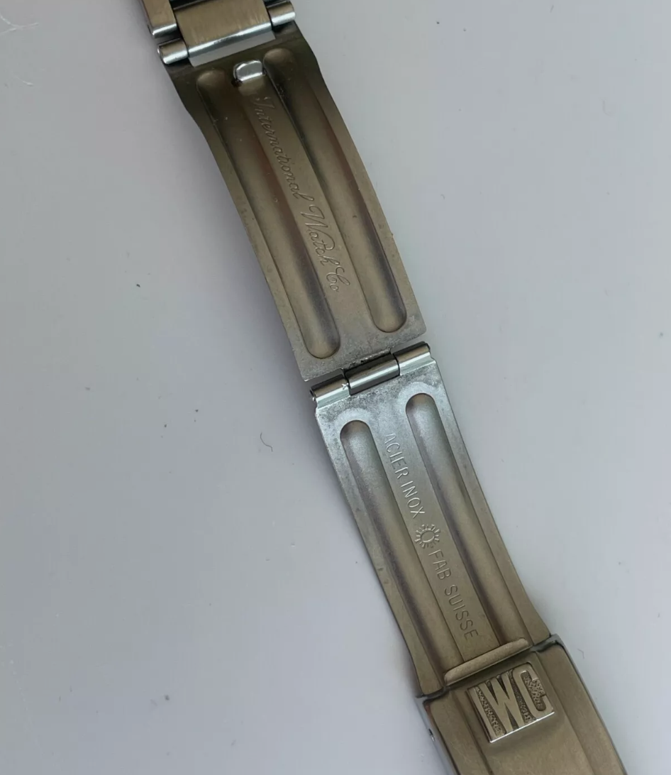 Vintage IWC Steel Bracelet Ref.10 with Endlinks N°27