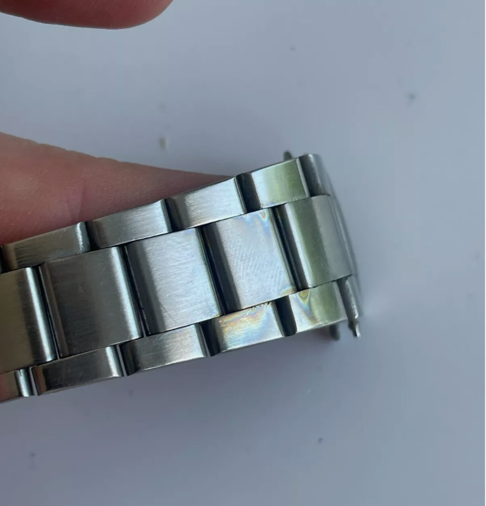 Vintage IWC Steel Bracelet Ref.10 with Endlinks N°27