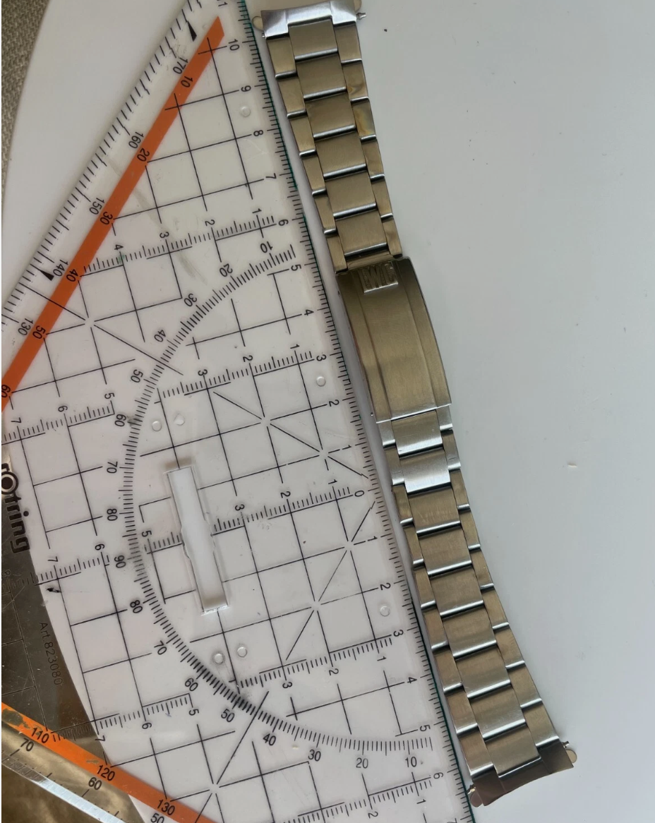 Vintage IWC Steel Bracelet Ref.10 with Endlinks N°27