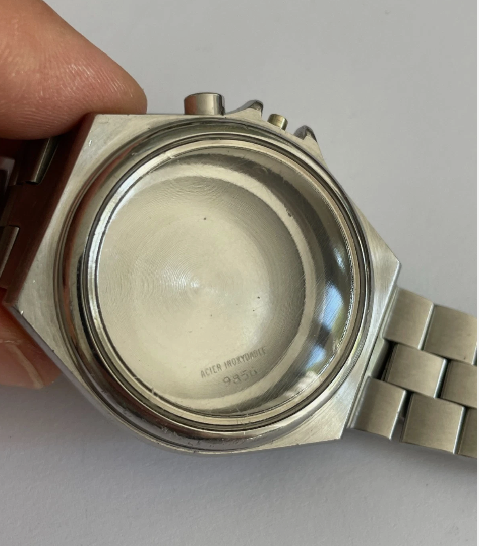 Lemania 9856 Regatta Case and Bracelet