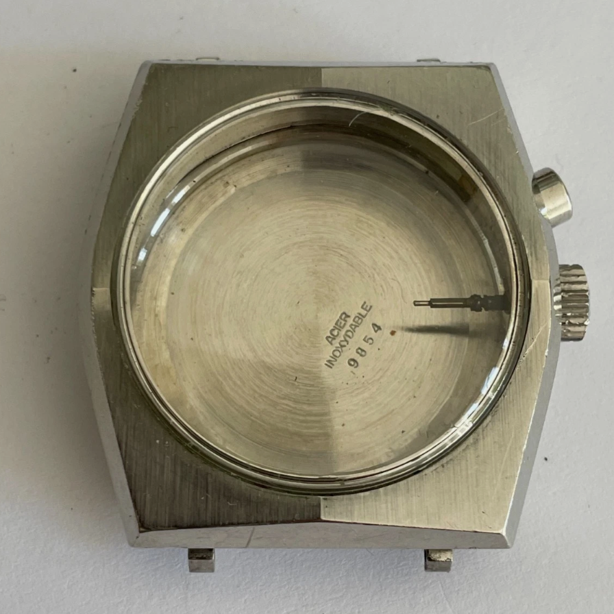 Aquastar / Lemania 9854 Regatta Case and Bracelet NOS