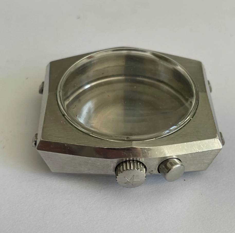 Aquastar / Lemania 9854 Regatta Case and Bracelet NOS