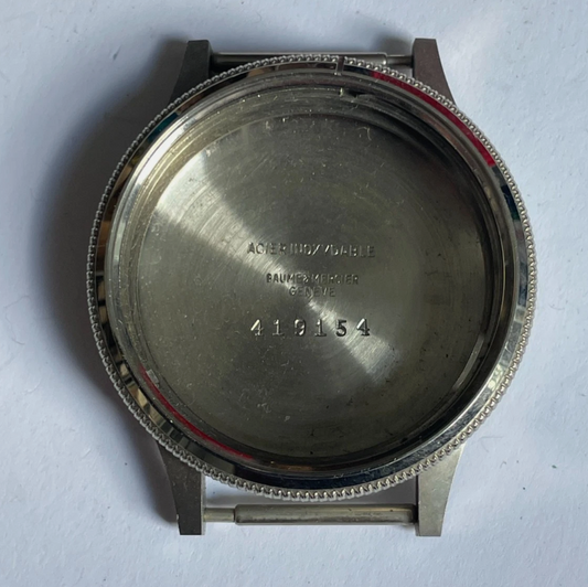 NOS Baume & Mercier Ref 1915 Valjoux 72c Case