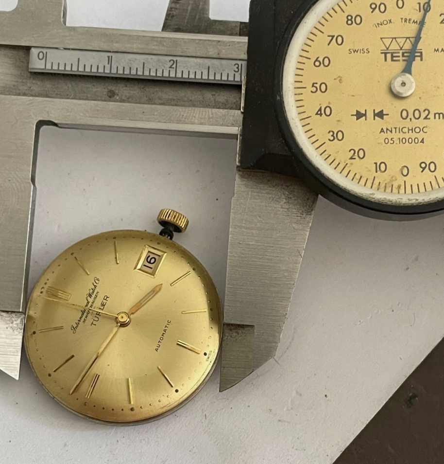 IWC Cal 8541B Movement with Türler Dial