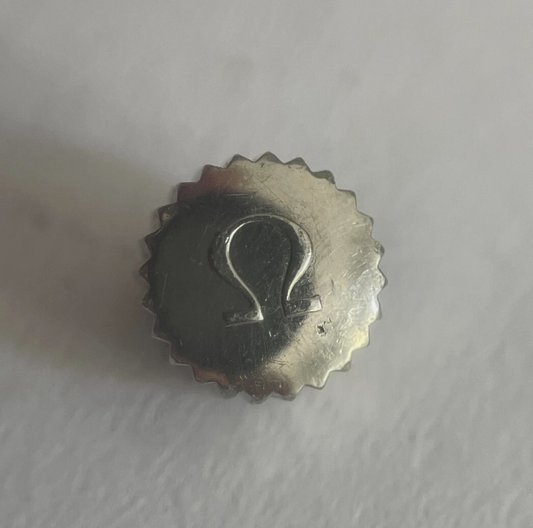 NOS Omega Flat Feet Crown A1 Speedmaster Cal 321