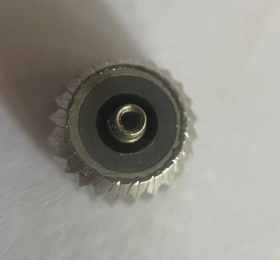 NOS Omega Flat Feet Crown A1 Speedmaster Cal 321