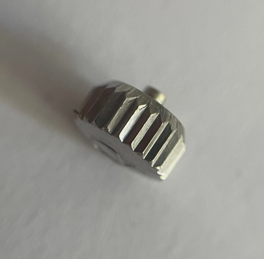 NOS Omega Flat Feet Crown A1 Speedmaster Cal 321