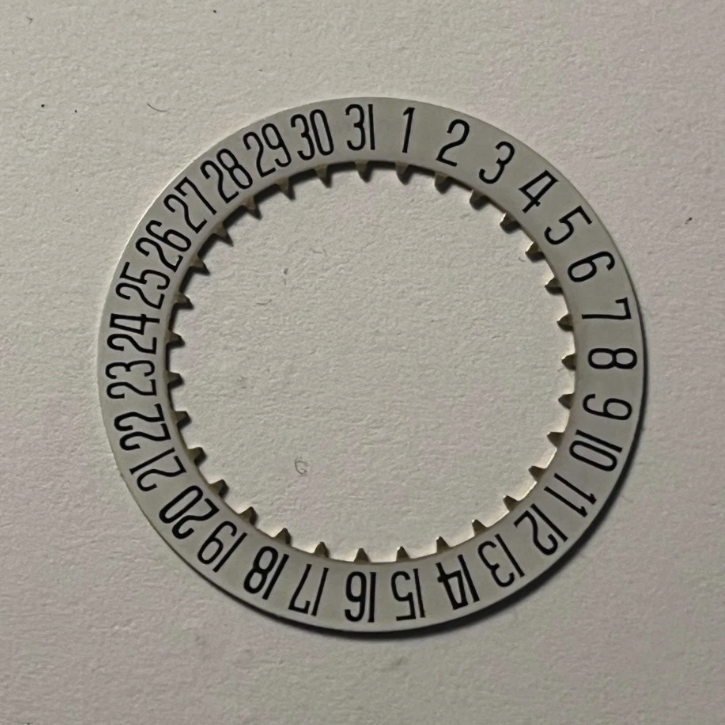 Heuer Carrera 3147 / Nivada Datomaster Date Disc NOS (Landeron 189)