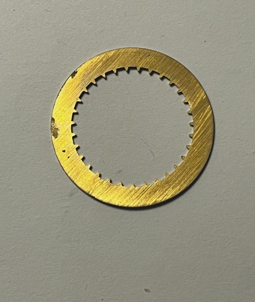 Heuer Carrera 3147 / Nivada Datomaster Date Disc NOS (Landeron 189)