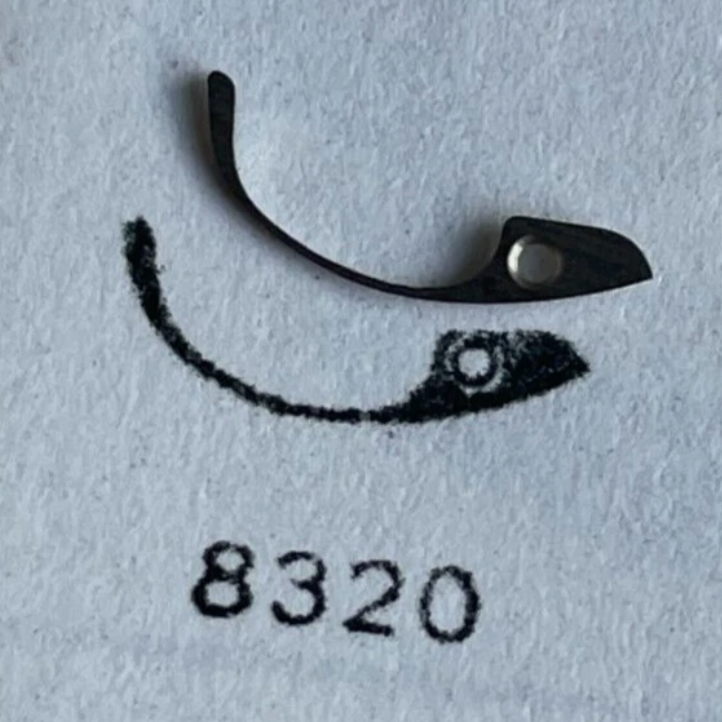 NOS Valjoux 23 / 72 / 88 - 8320 Coupling Clutch Spring