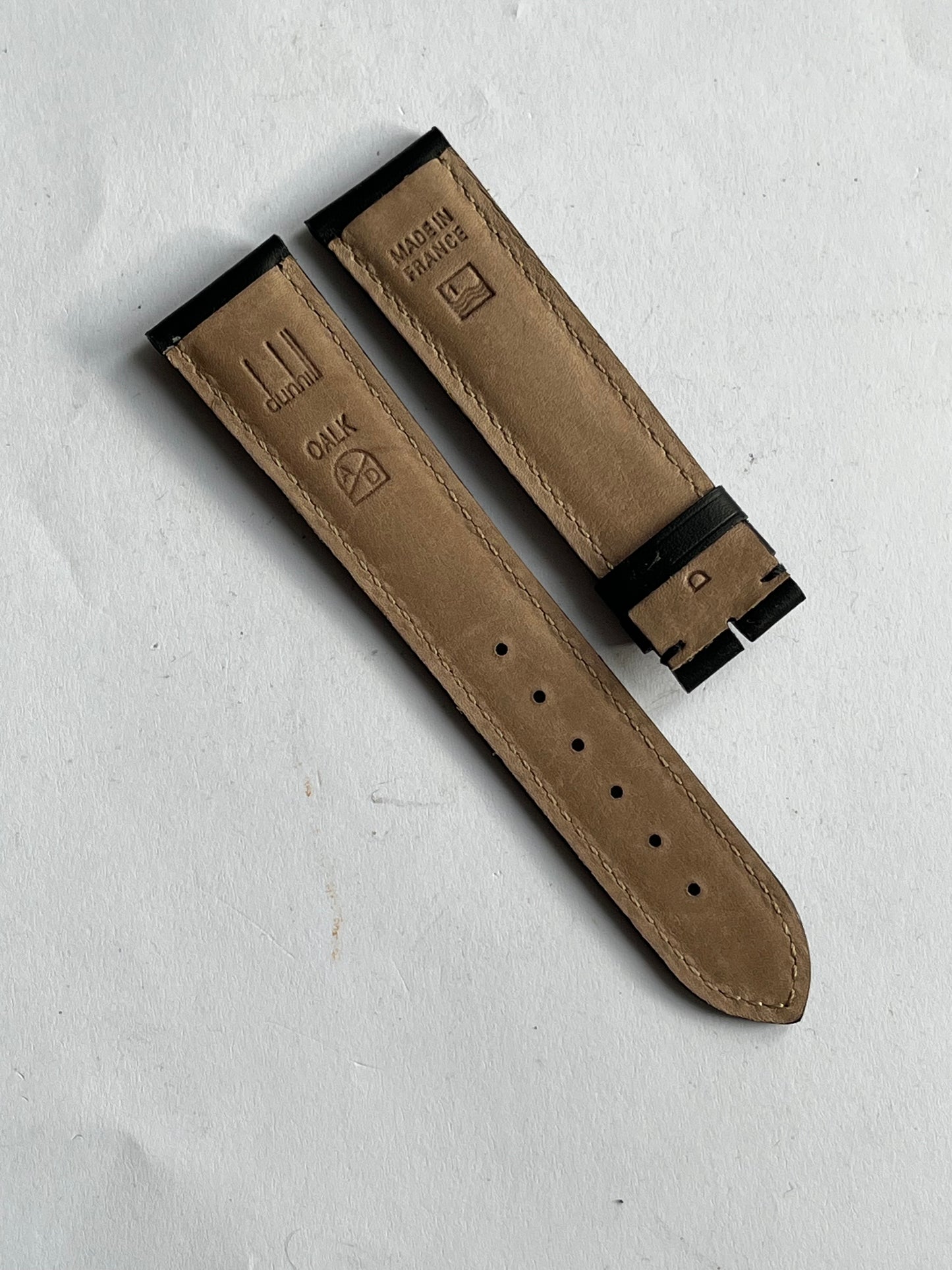 Dunhill OALK Leather Strap 20/18mm