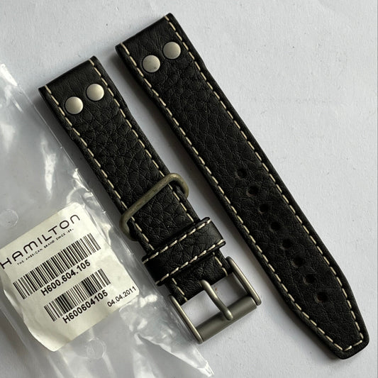 Hamilton Khaki Pioneer Leather Strap H690.604.105