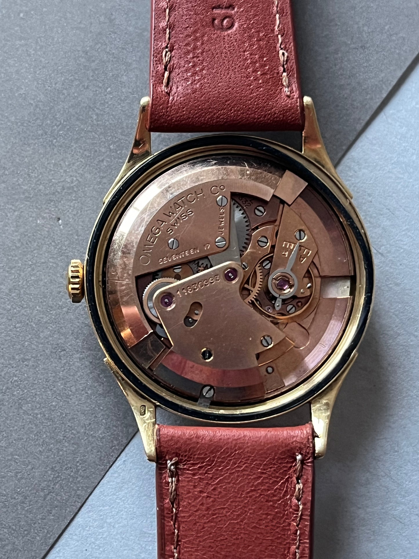 Omega 2583 Automatic 18k Gold