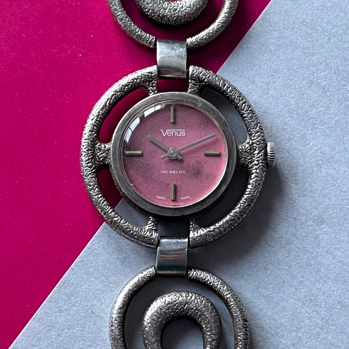 Venus Silver 0.800 Watch