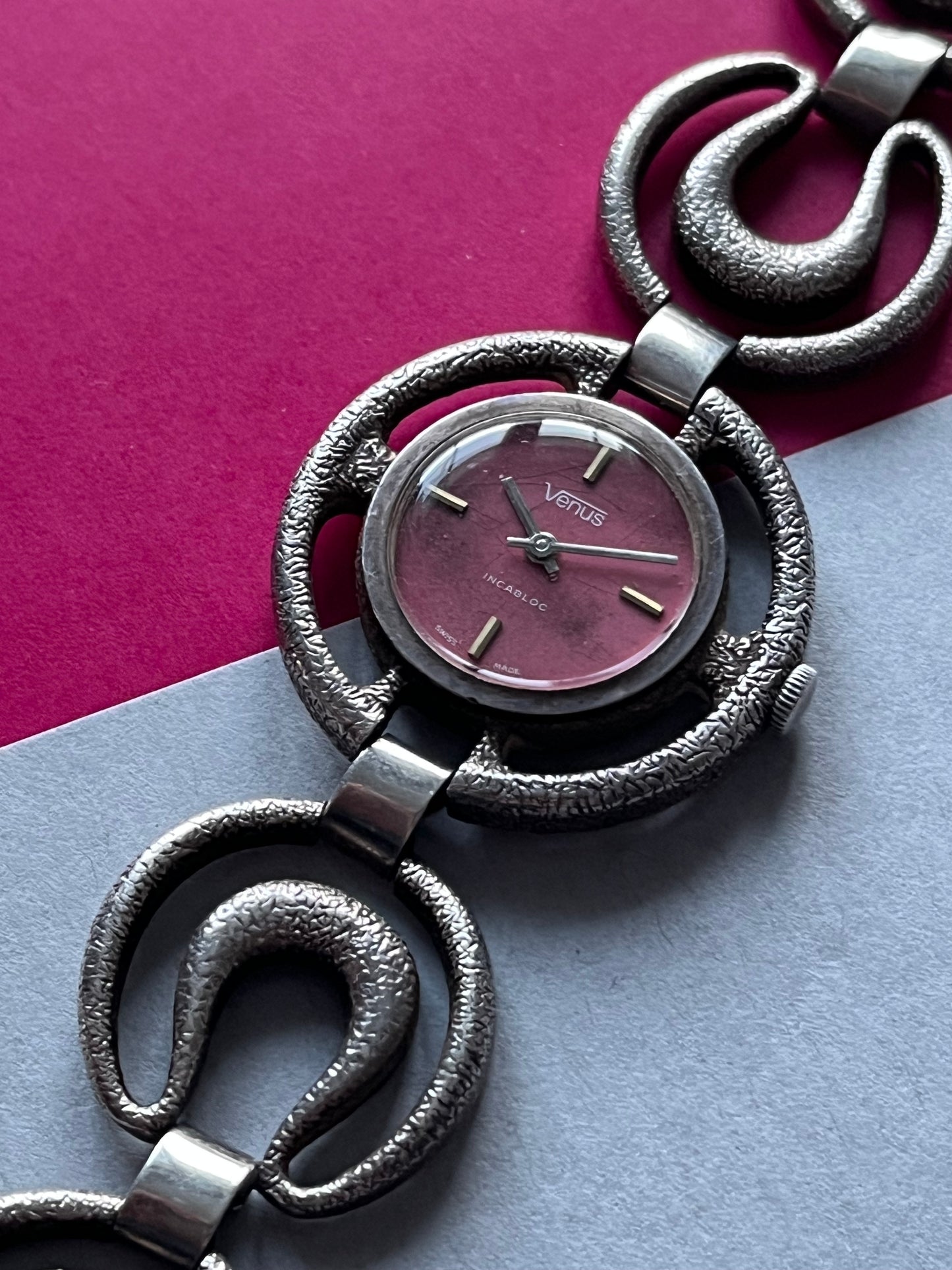 Venus Silver 0.800 Watch