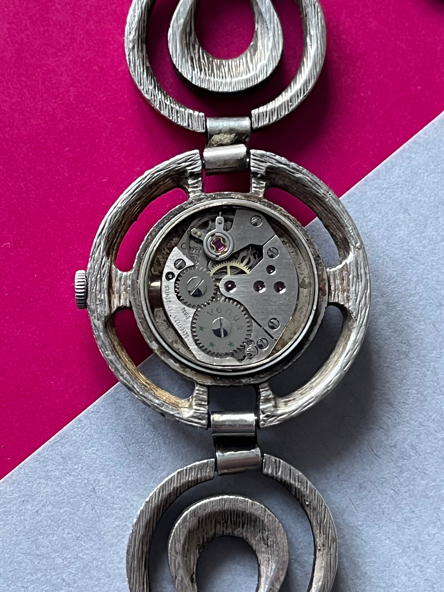 Venus Silver 0.800 Watch