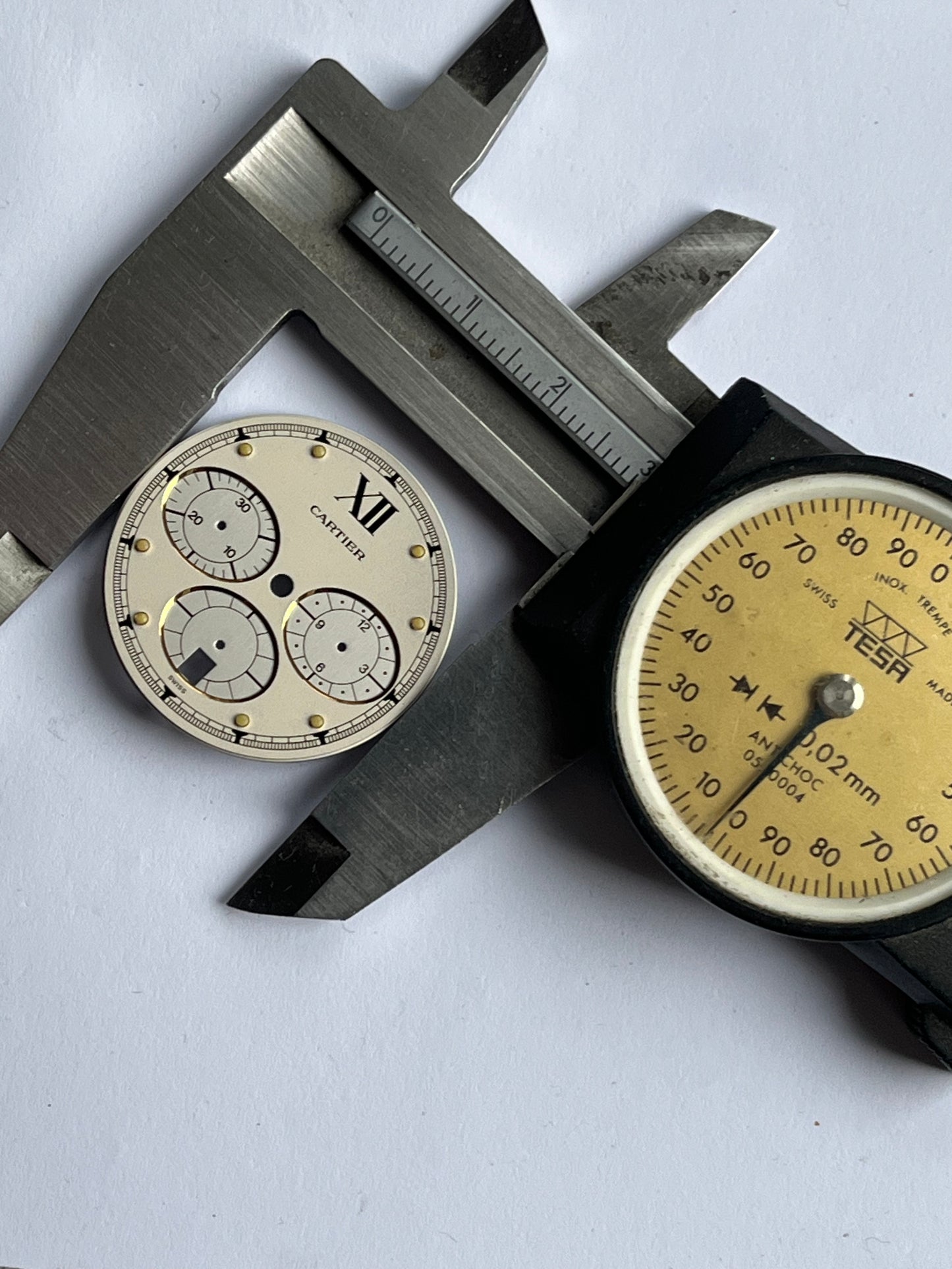 Cartier Pasha 4030 Chronograph Dial
