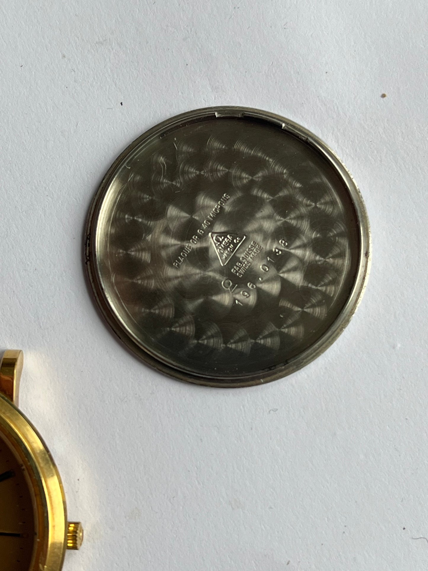 Omega Constellation Quartz 196.0138 Case & Dial
