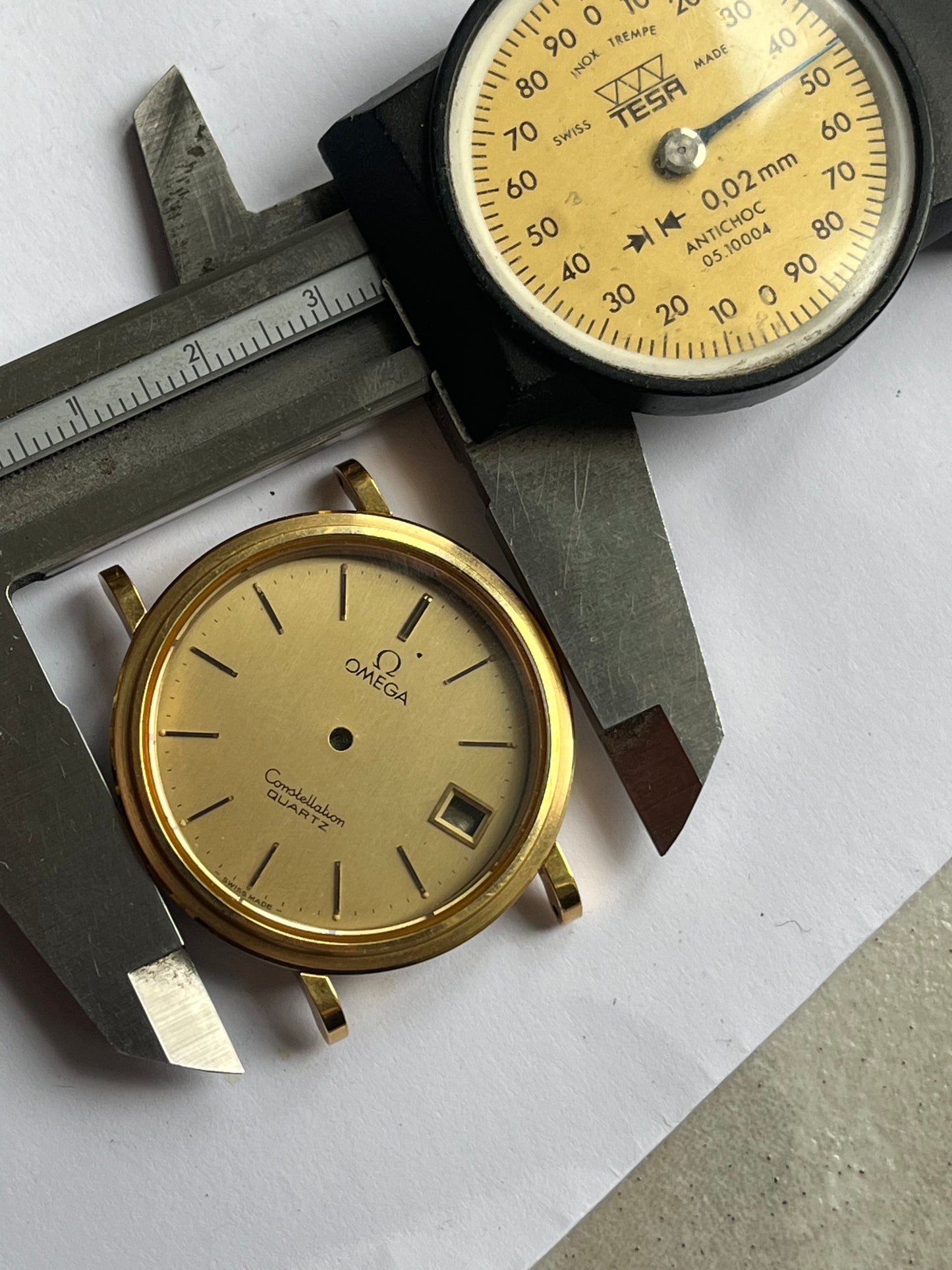 Omega Constellation Quartz 196.0138 Case & Dial