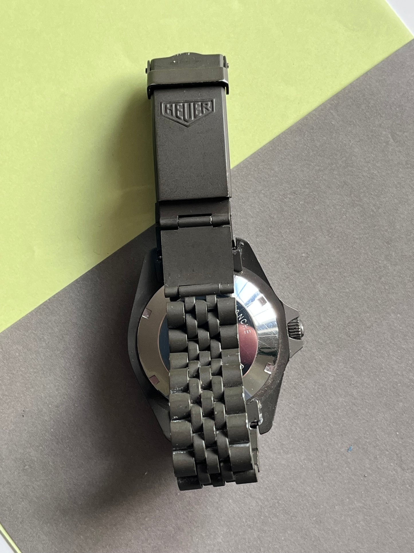 Heuer Green PVD Diver Ref 981.013