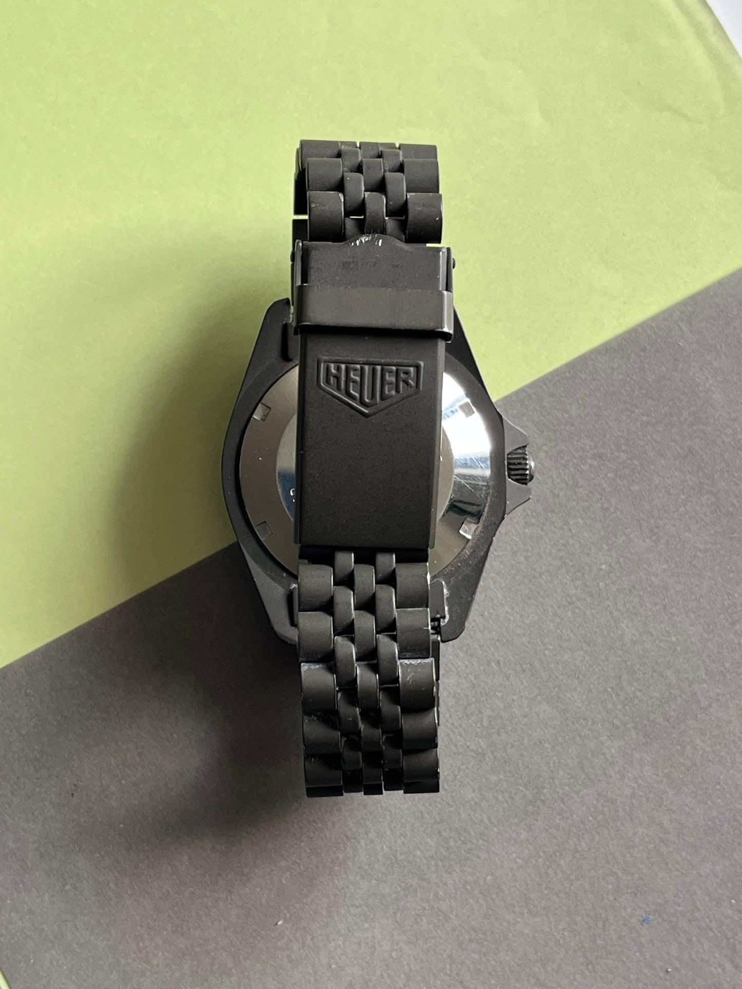 Heuer Green PVD Diver Ref 981.013