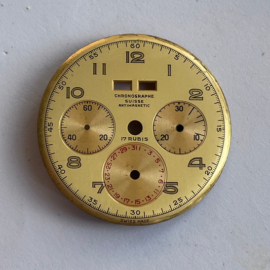 Chronograph Suisse Landeron 185 Dial