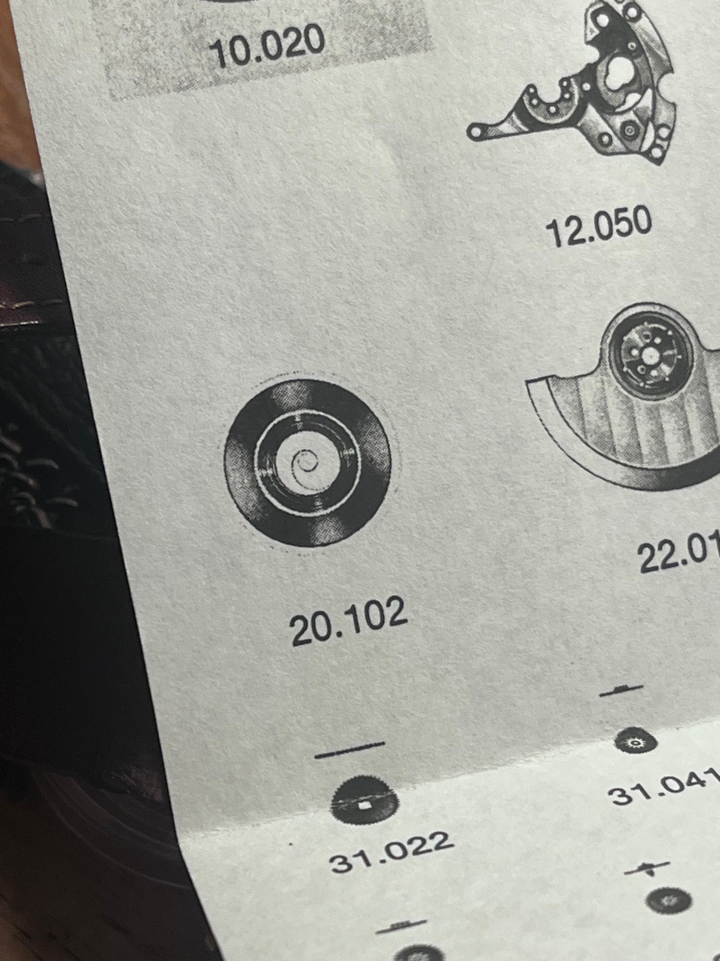 Audemars Piguet Cal 2130, 2131, 2150, 2151 Mainspring 20.102