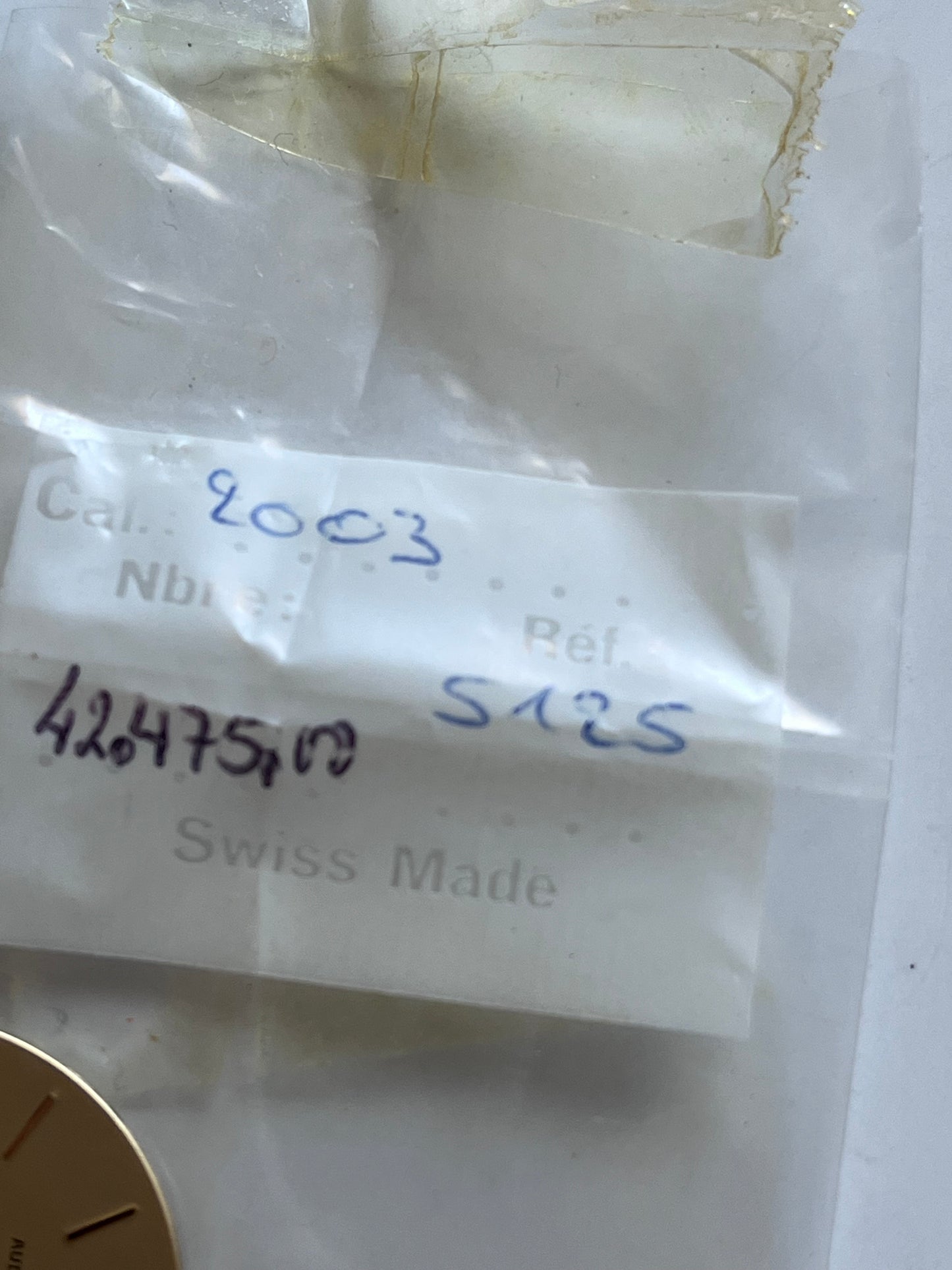 NOS Audemars Piguet 5125 Dial