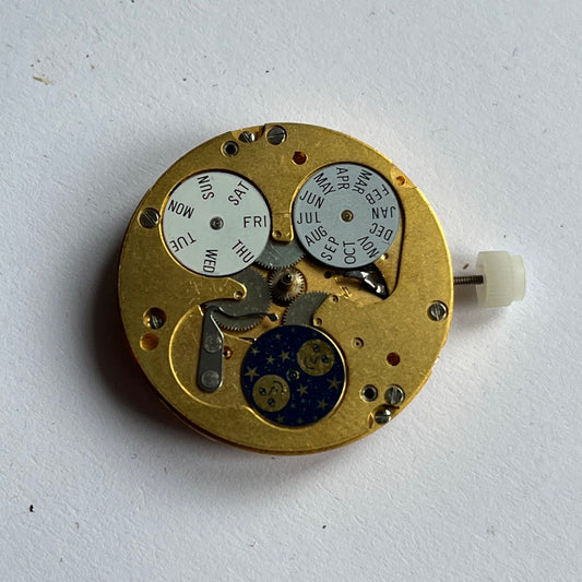 ETA 2671 Triple Date Moonphase Automatic Movement