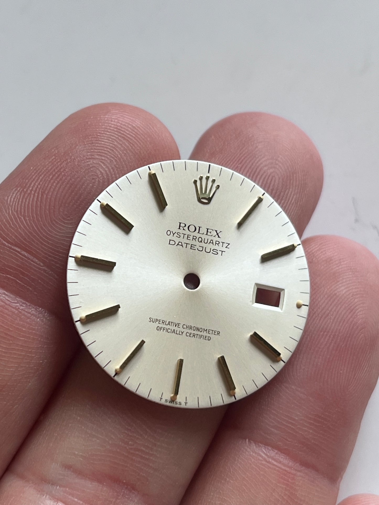 NOS Rolex Oysterquartz Datejust Dial